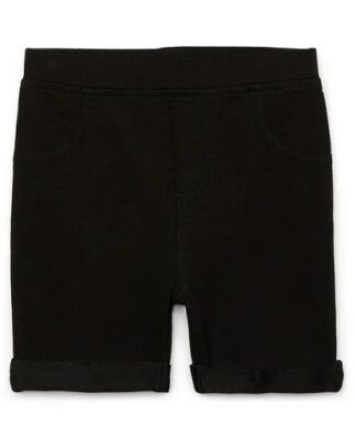 Garanimals Toddler Girls Knit Bermuda Shorts -  Black