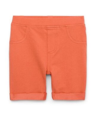 Garanimals Toddler Girls Knit Bermuda Shorts -  Orange
