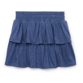 Garanimals Toddler Girls Solid Jersey Skort - Plain Blue