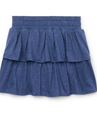Garanimals Toddler Girls Solid Jersey Skort - Plain Blue