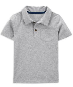 Carter's Child of Mine Toddler Boys Collared Shirt - Grey