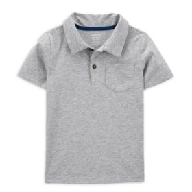 Carter's Child of Mine Toddler Boys Collared Shirt - Grey