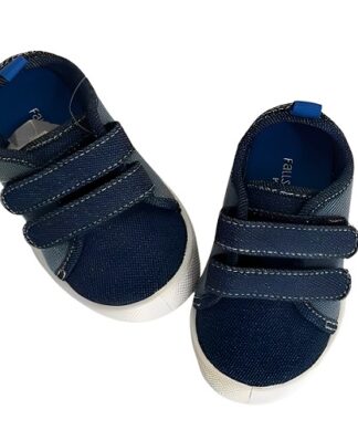 Falls Creek Baby & Toddler Boys Jean Strap Casual Shoes - Blue