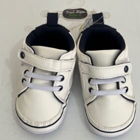 First Step Baby Boys Prewalk Sneakers Shoe - White