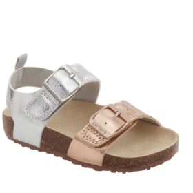 Carter's Toddler Girls Buckle Faux Cork Kids Sandals