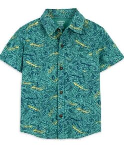 Carter's Child Of Mine Toddler Boys Button Up Polo Shirt