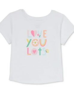 Garanimals Baby Girls Graphic Tee Shirt Short Sleeve