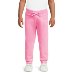 Garanimals Girls French Terry Pull On Joggers - Pink