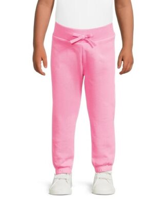 Garanimals Girls French Terry Pull On Joggers - Pink