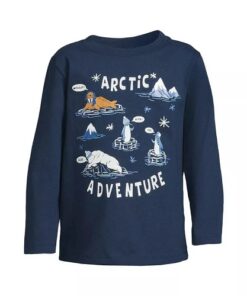 Garanimals Baby & Toddler Boys Graphic Tshirt wilth Long Sleeves