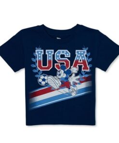 Disney Mickey Mouse Toddler Boys Short Sleeve American Tshirt
