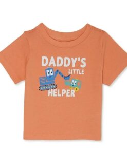 Garanimals Baby Boys Short Sleeve Graphic Tshirt -  Orange