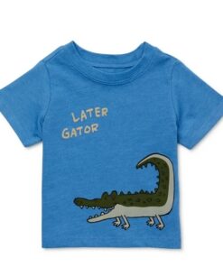 Garanimals Baby Boys Short Sleeve Graphic Tshirt -  Later Gator
