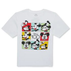 Disney Mickey Mouse Boys Graphic Tshirt - White