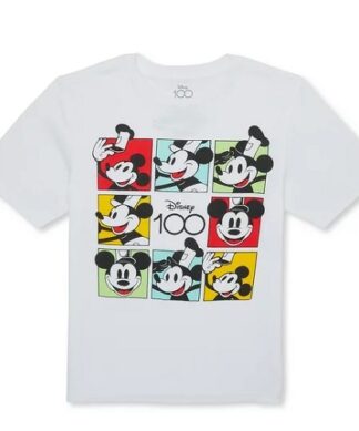 Disney Mickey Mouse Boys Graphic Tshirt - White