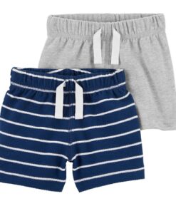 Carter's Child Of Mine Baby Boys Shorts - 2 Pack