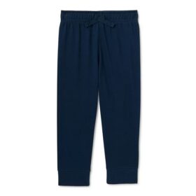 Garanimals Toddler Boys Solid Jersey Joggers - Navy Blue