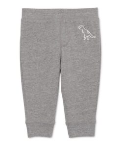 Garanimals Baby Boys Jersey Joggers  - Grey Dino