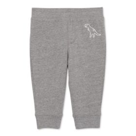 Garanimals Baby Boys Jersey Joggers  - Grey Dino
