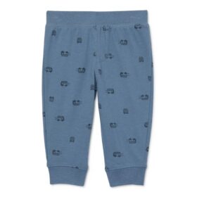 Garanimals Baby Boys Jersey Joggers  - Print Blue