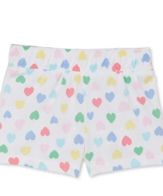 Garanimals Baby Girl Print Jersey Shorts - Hearts