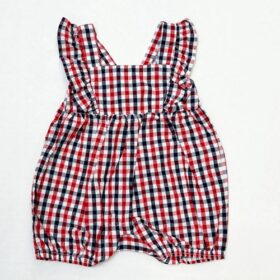 Way To Celebrate Baby Girls Woven Romper