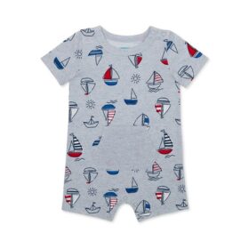 Garanimals Baby Boys Pocket Romper - Yatch