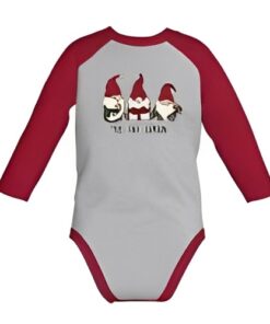 Holiday Time Baby Raglan Long Sleeve Bodysuit - Tis The Season