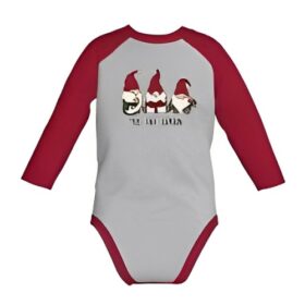 Holiday Time Baby Raglan Long Sleeve Bodysuit - Tis The Season
