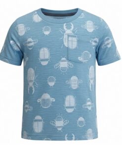 Falls Creek Toddler Boys Beetle Polo Tshirt - Blue
