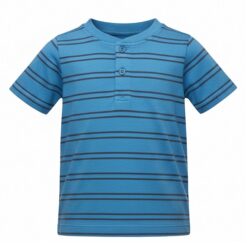 Falls Creek Baby & Toddler Boys Striped Henley Tshirt - Blue