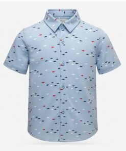 Falls Creek Toddler Boys Button Down Polo Tshirt