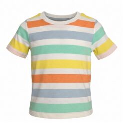 Falls Creek Baby & Toddler Boys Short Sleeve Tshirt - Bold Stripes
