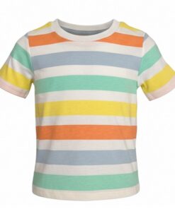 Falls Creek Baby & Toddler Boys Short Sleeve Tshirt - Bold Stripes