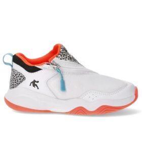 AND1 Big Boys Zip Basketball Sneakers - White