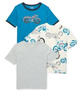 365 Kids Boys Short Sleeve Graphic Tshirt - 3 Packs