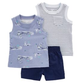 Carter's Baby Boy 2 Tank Tops & Shorts Set