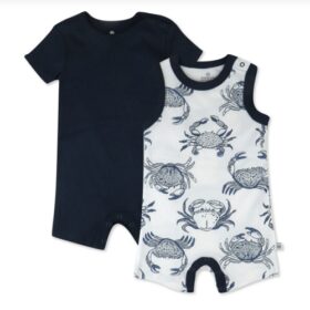 Honest Baby Organic Cotton Baby Boys Romper Set