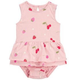 Carter's Baby Girls Fruit Sunsuit - Pink