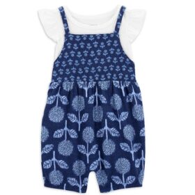 Carter's Child of Mine Baby Girls Overall Set