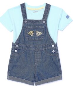 Disney Lion King Toddler Girls Denim Pinafore & Top