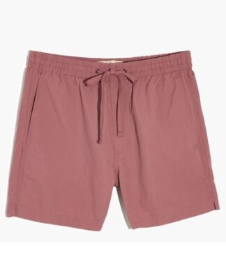 Colorful Planet Boys Volley Shorts - Burgundy