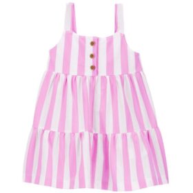 Carter's Baby Girls Stripped Jersey Dress