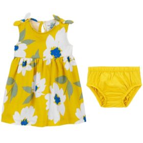 Carter's Baby Girl's Floral Sleeveless Dress