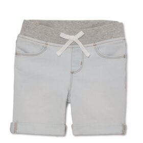 Wonder Nation Girls Knit Waist Bermuda Jeans Shorts