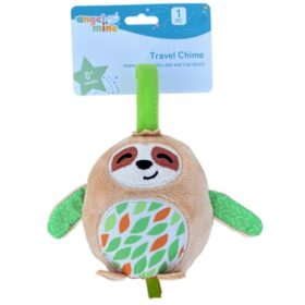 Angel Of Mine Baby Travel Chime With Travel Strap For Strollers And Car Seat - Sloth
