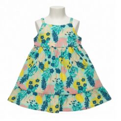 Lullaby Lane Baby Girls Summer Dress & Diaper Cover