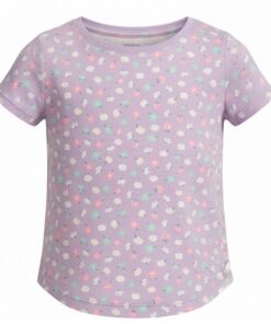 Falls Creek Toddler Girls Short Sleeve Tshirt - Flora Lilac
