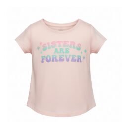 Falls Creek Toddler Girls Short Sleeve Tshirt - Pink Sisters