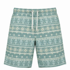 Colorful Planet Big Boys Woven Shorts - Green